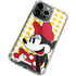 Disney Minnie Mouse Profile Yellow Dots iPhone 14 Pro Clear Case